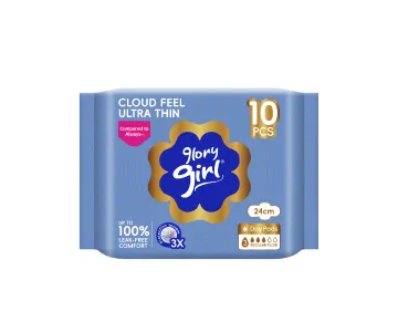 Glory Girl Cloud Feel Ultra Thin 240mm day pad, 10pcs