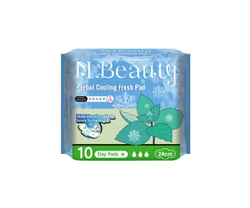 M Beauty Fresh Cooling 240mm day pad, 10pcs