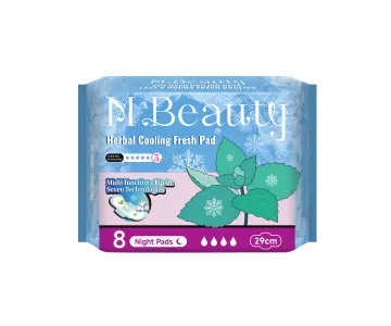 M Beauty Fresh Cooling 290mm night pad, 8pcs