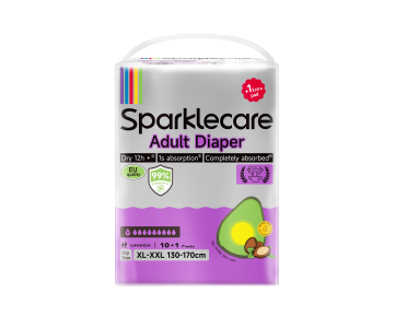 Sparklecare Adult Diaper XL–XXL, 10+1pcs