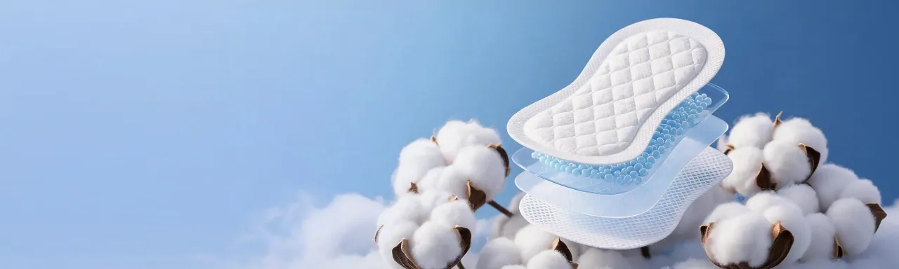 Panty liners wholesale and private label supplier — daily, long and organic cotton liners from the factory