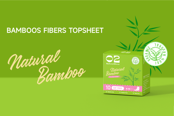 O2 Bamboo Fibre 150mm panty liner, 20pcs