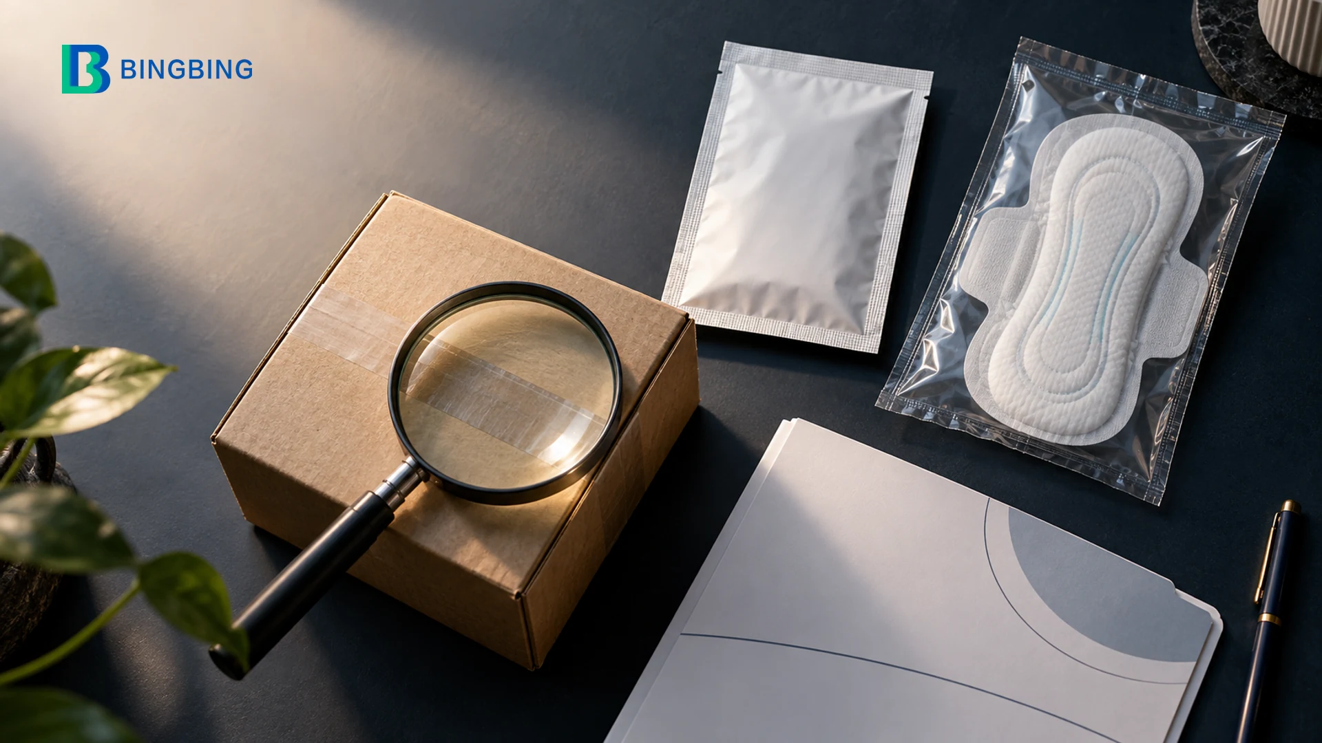 Sealed sample and documents for supplier verification