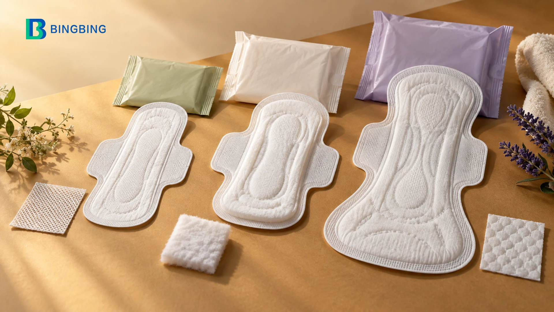 Different pad constructions for specification comparison